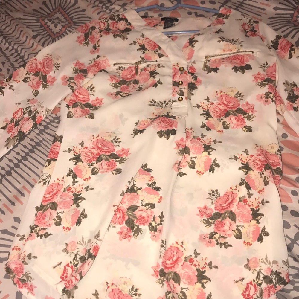 Floral blouse